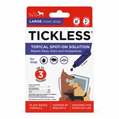 TICKLESS Topical SPOT-ON Hund 40-60kg - Large 5x3ml